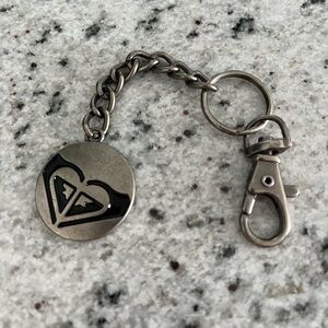 Roxy keychain/bag charm